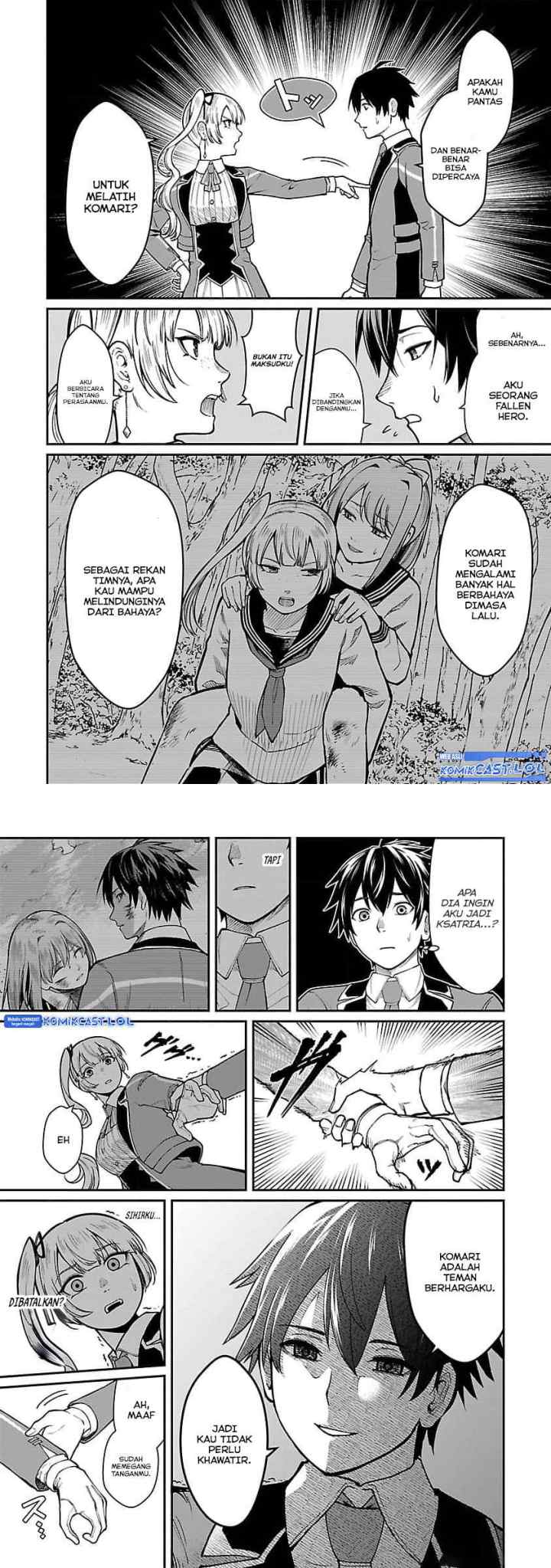 Saikyou no Maou ni Kitaerareta Yuusha Isekai Kikanshatati no Gakuen de Musou Suru chapter 20 halaman 8