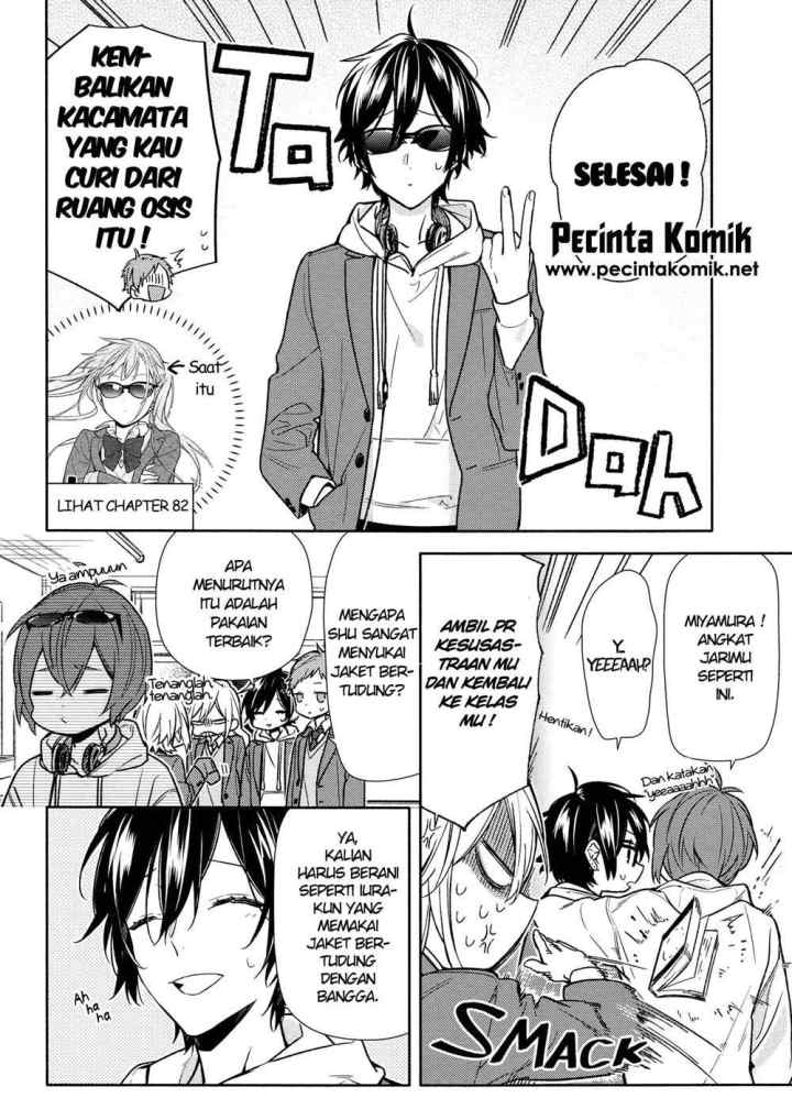 Horimiya chapter 100 halaman 8