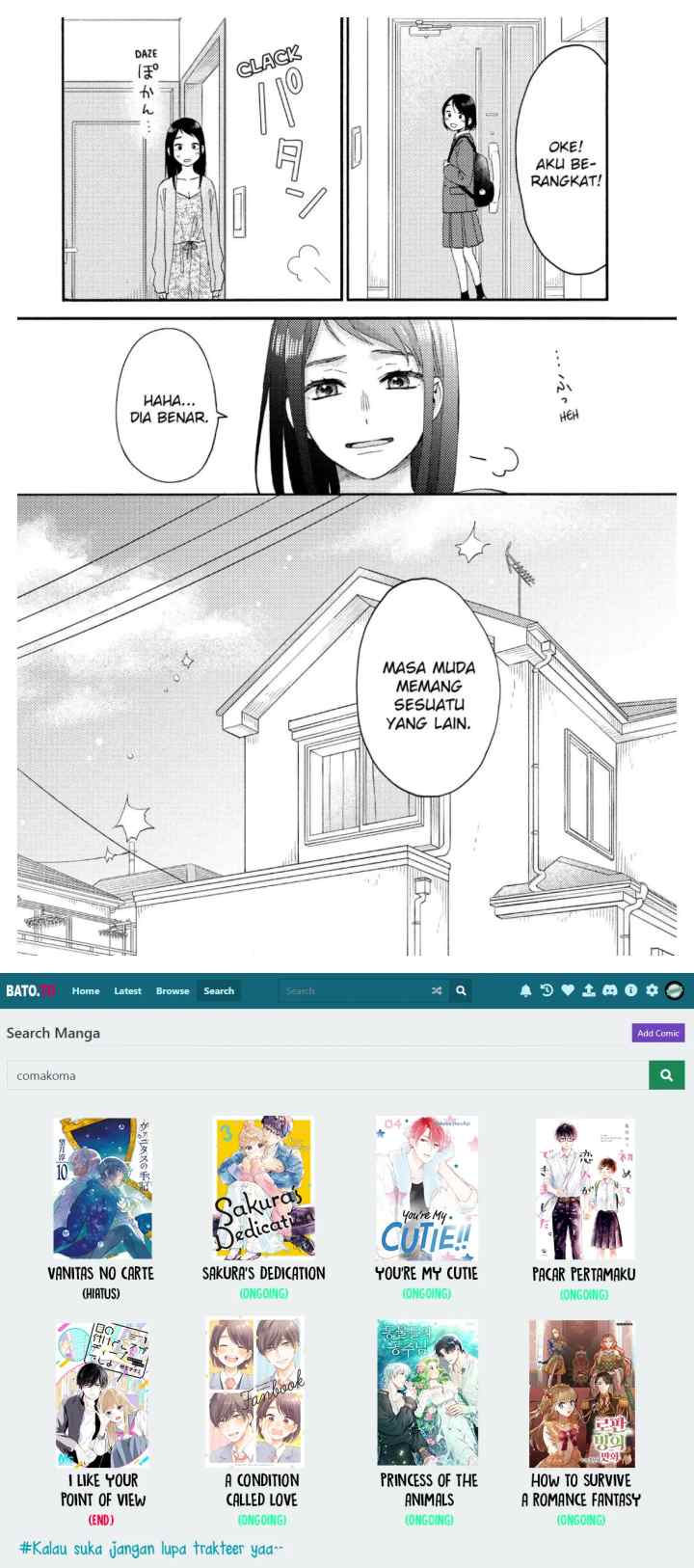 Hananoi-kun to Koi no Yamai chapter 42 halaman 16