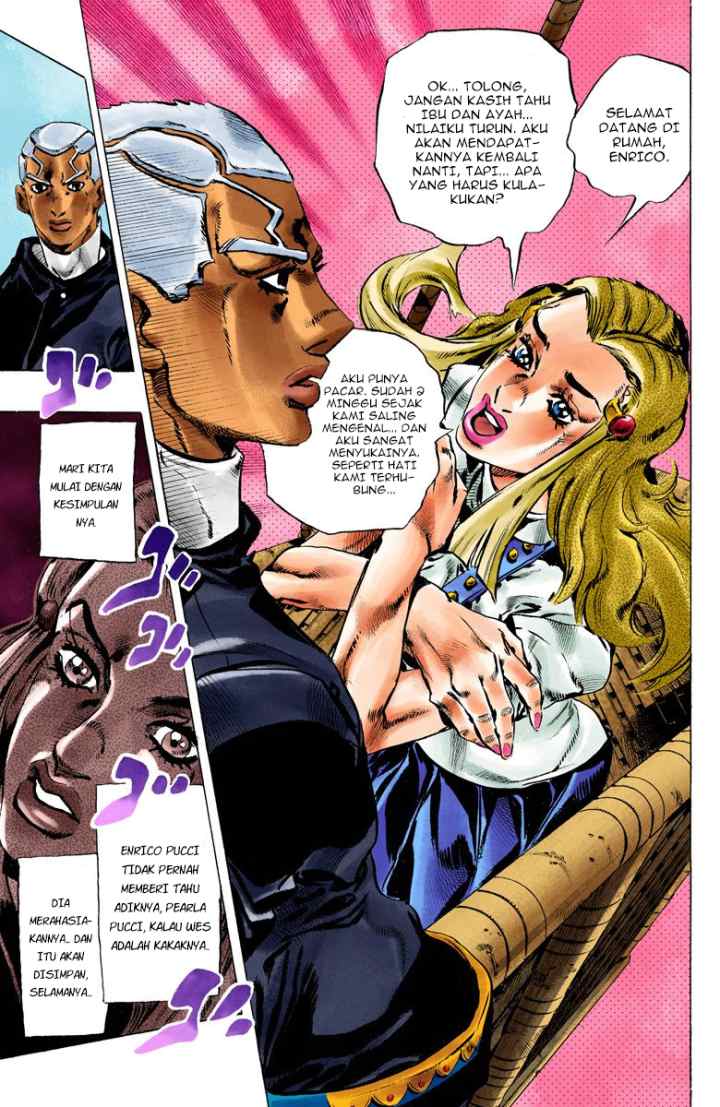 JoJo no Kimyou na Bouken - Stone Ocean chapter 128 halaman 9