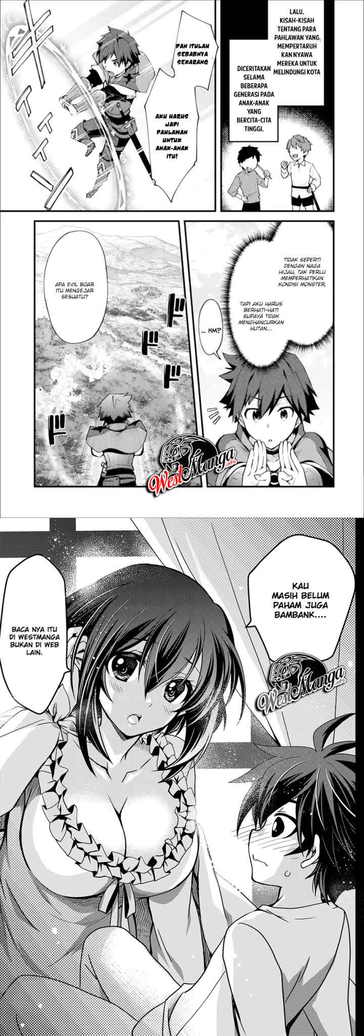 Nido Tensei Shita Shounen wa S Rank Boukensha Toshite Heion ni Sugosu-zense ga kenja de eiyuu datta boku wa raisede wa jimini ikiru chapter 3 halaman 14