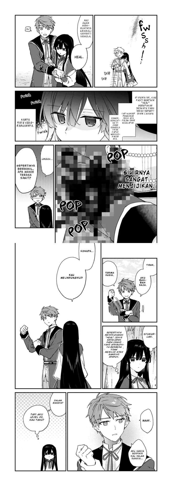 Akuyaku Reijou Reberu 99 ~Watashi wa UraBOSU desuga Maou de wa arimasen~ chapter 6 halaman 9