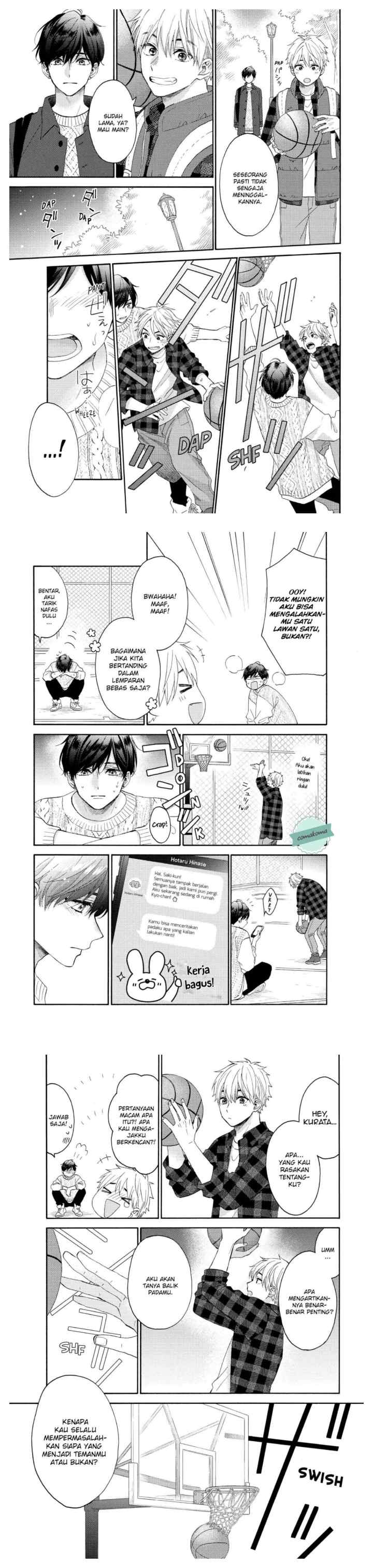 Hananoi-kun to Koi no Yamai chapter 47 halaman 9