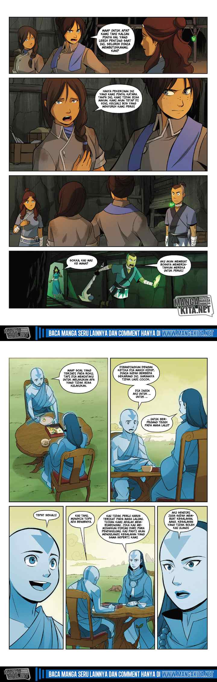 Avatar: The Last Airbender - The Rift chapter 2.2 halaman 13