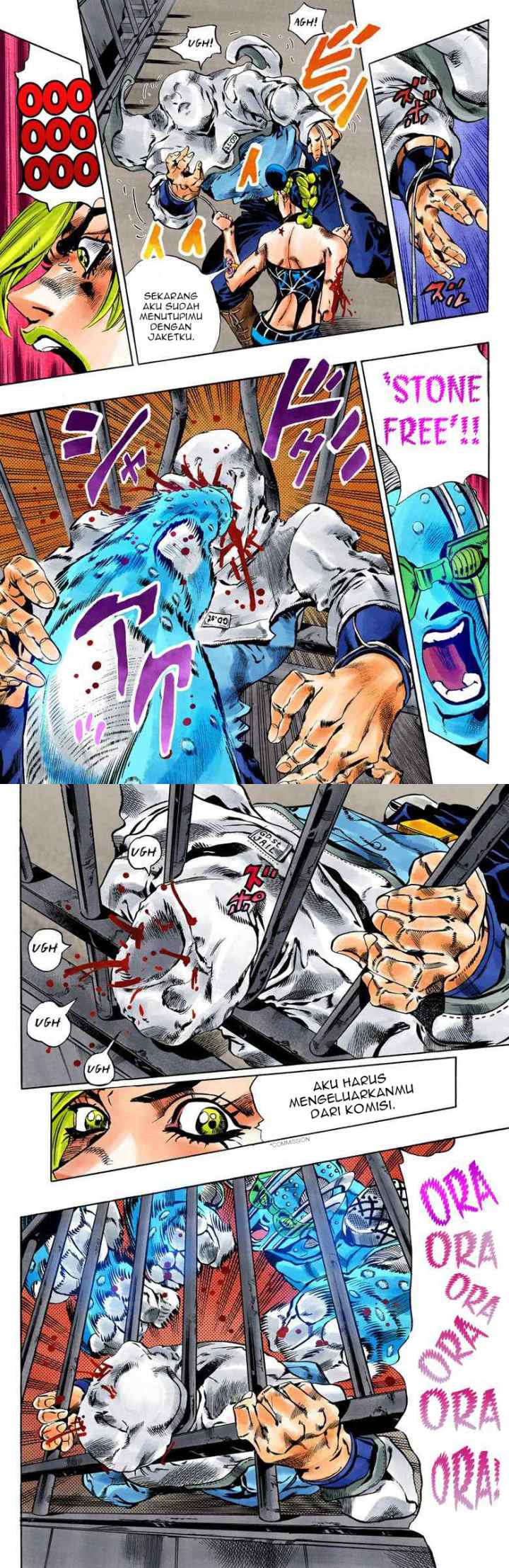 JoJo no Kimyou na Bouken - Stone Ocean chapter 63 halaman 8