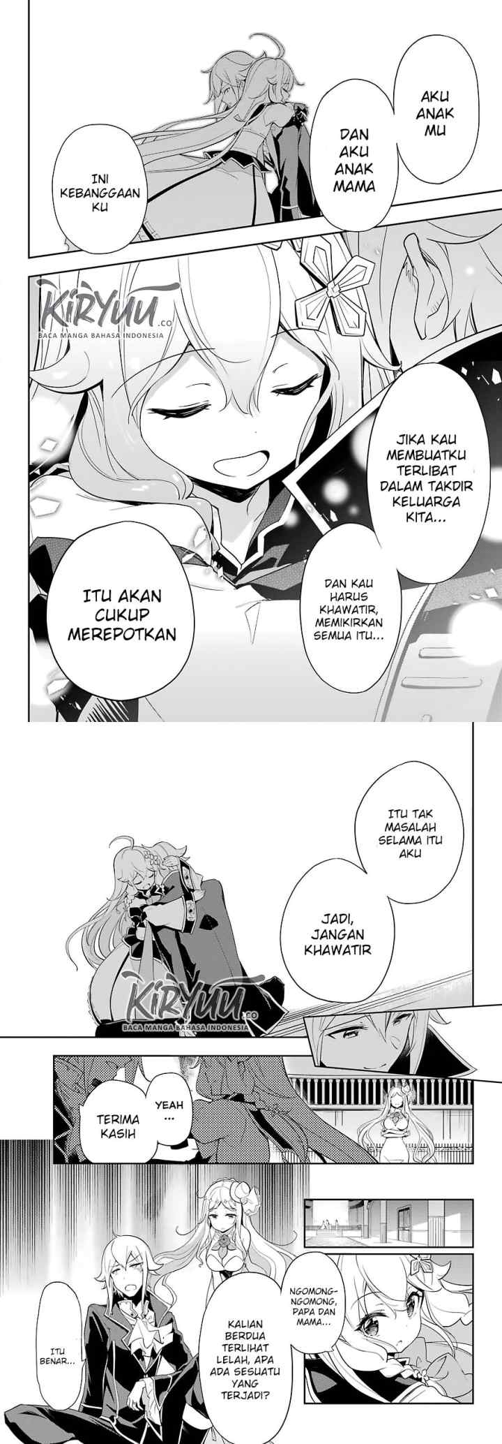 Chichi wa Eiyuu Haha wa Seirei Musume no Watashi wa Tenseisha chapter 14 halaman 10