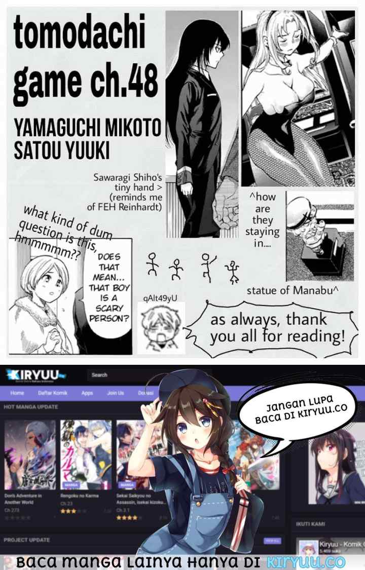 Tomodachi Game chapter 48 halaman 20