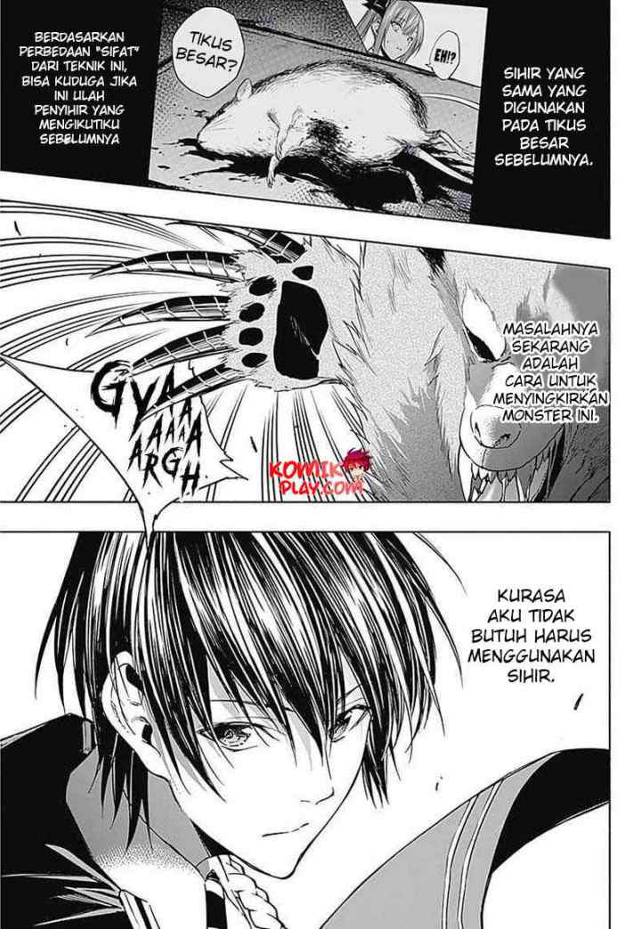 Ouritsu Mahou Gakuen no Saika Sei: Slum Agari no Saikyou Mahoushi, Kizoku darake no Gakuen de Musou suru chapter 39 halaman 11