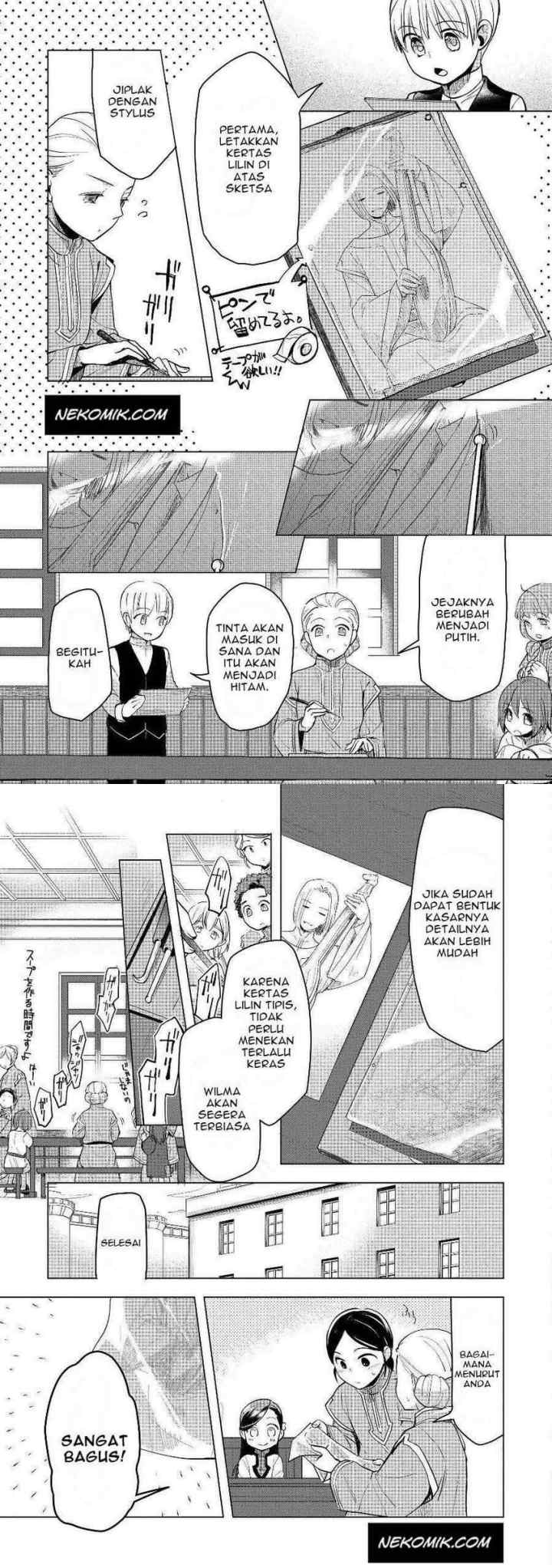 Honzuki no Gekokujou: Part 3 chapter 19 halaman 8