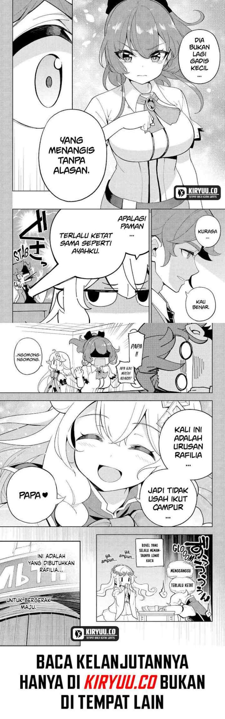 Chichi wa Eiyuu Haha wa Seirei Musume no Watashi wa Tenseisha chapter 67 halaman 5