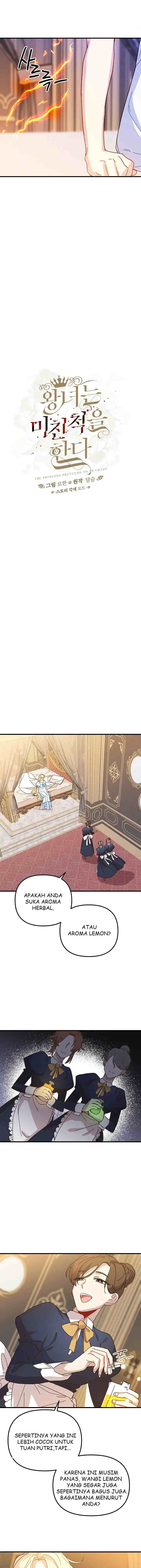 The Princess Pretends to Be Crazy chapter 36 halaman 6