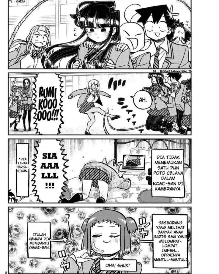 Komi-san wa Komyushou Desu chapter 336 halaman 8