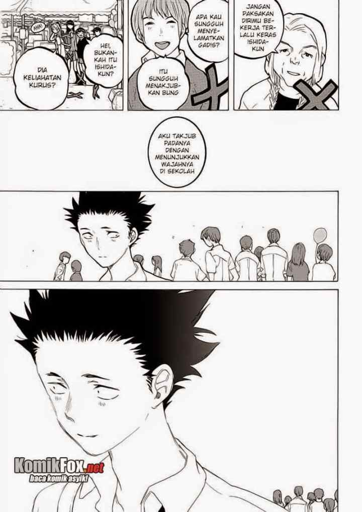 Koe no Katachi chapter 57 halaman 15