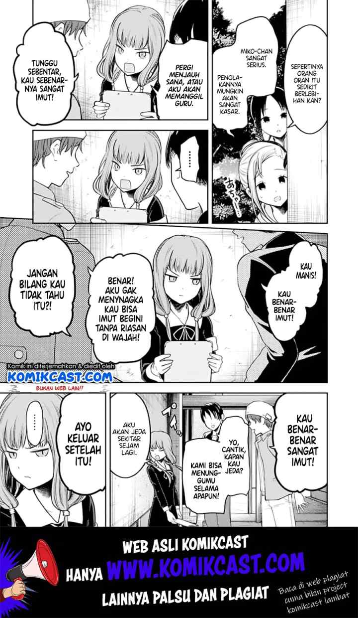 Kaguya-sama wa Kokurasetai: Tensai-tachi no Renai Zunousen chapter 130 halaman 16