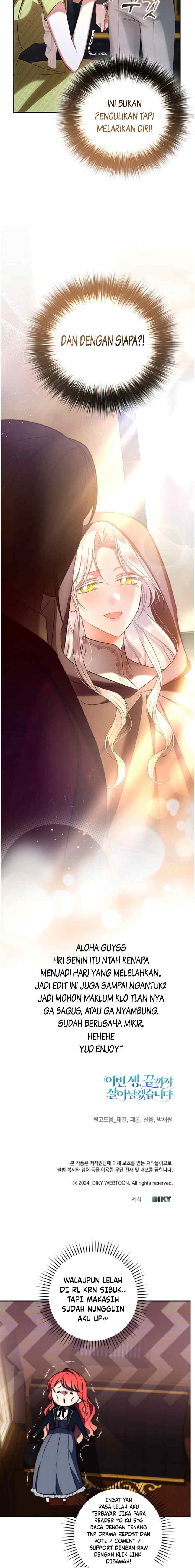 In This Life, I'll Survive Until the End chapter 14 halaman 15