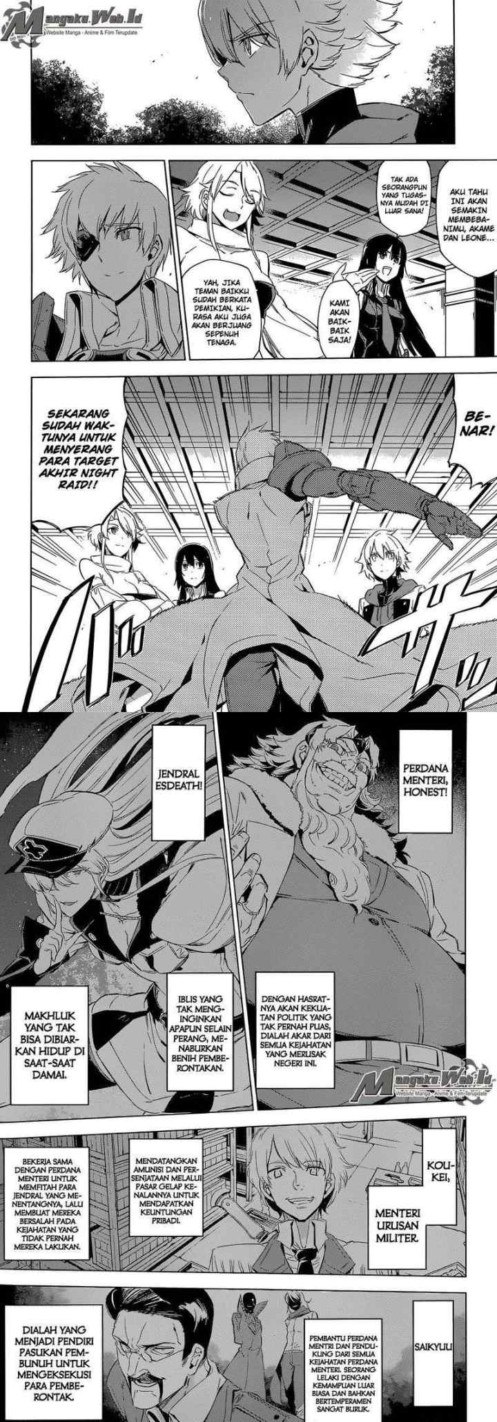 Akame ga Kill! chapter 68 halaman 4