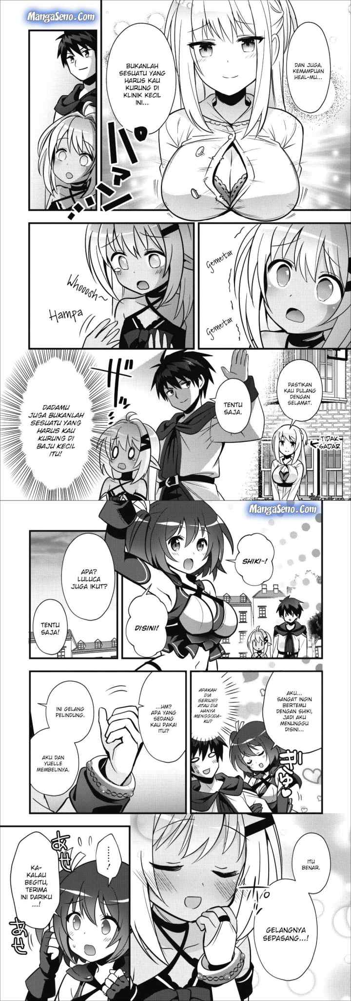 Isekai no Meikyuu Toshi de Chiyu Mahoutsukai Yattemasu chapter 8 halaman 4