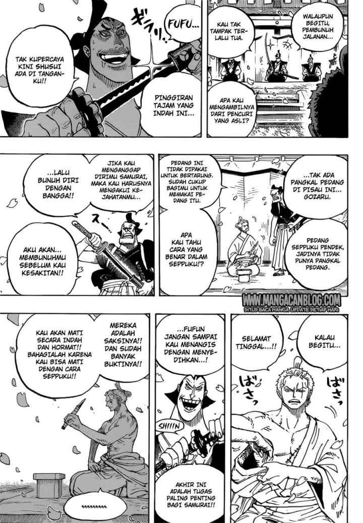 One Piece chapter 909 halaman 14