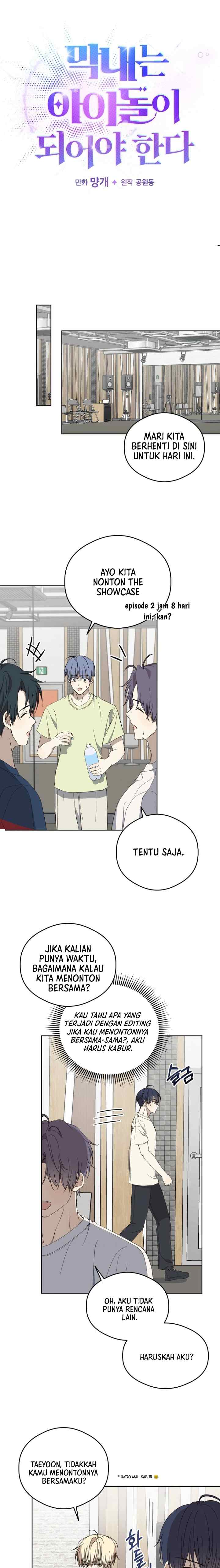 The Maknae Has to Be an Idol chapter 42 halaman 16