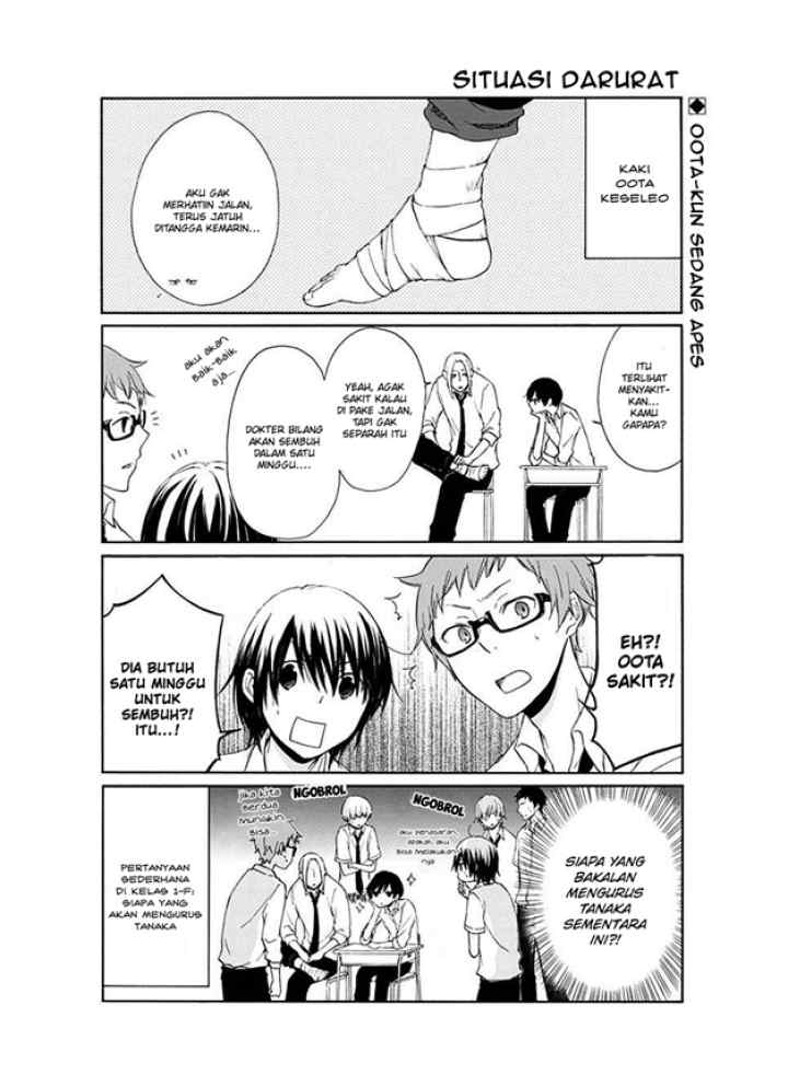 Tanaka-kun wa Itsumo Kedaruge chapter 20 halaman 4