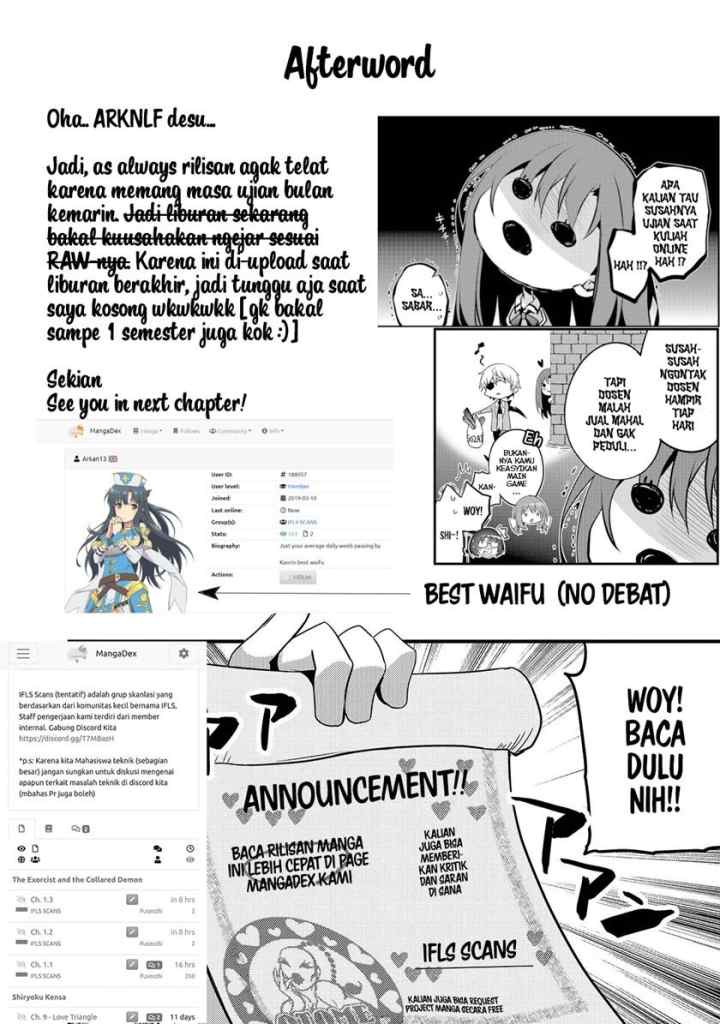 Arifureta Gakuen de Sekai Saikyou chapter 4 halaman 18