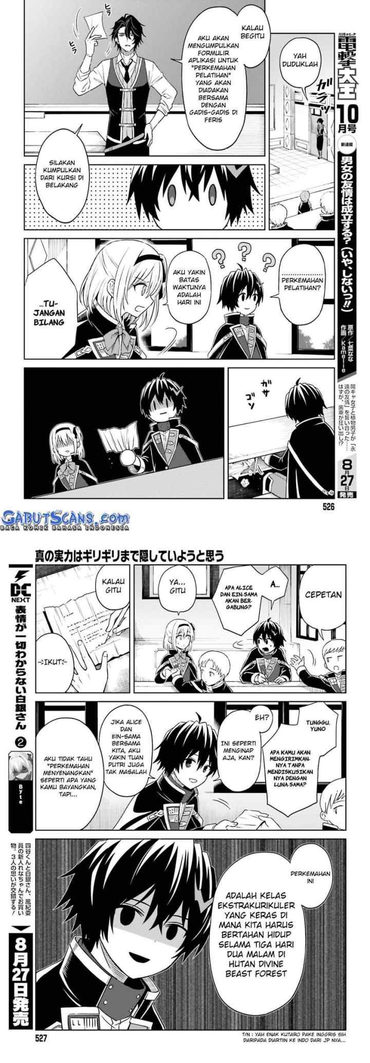 Shin no Jitsuryoku wa Girigiri made Kakushite Iyou to Omou chapter 9 halaman 5