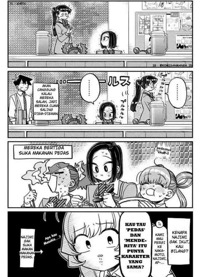 Komi-san wa Komyushou Desu chapter 337 halaman 18
