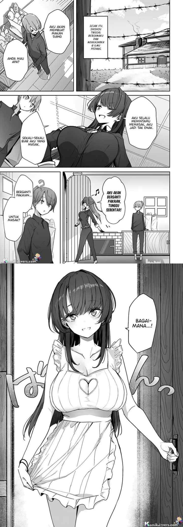 Doukyo Shiteiru Kensei no Onna Shishou ga Kawaisugite Mainichi Shiawase Desu chapter 1 halaman 12