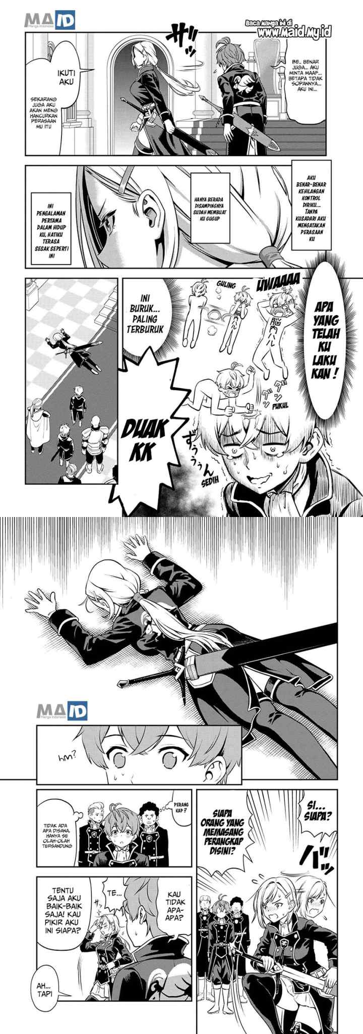 Toshiue Elite Onna Kishi Ga Boku No Mae De Dake Kawaii chapter 1.1 halaman 10