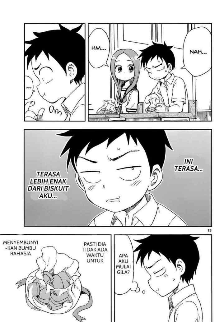 Karakai Jouzu no Takagi-san chapter 88 halaman 16