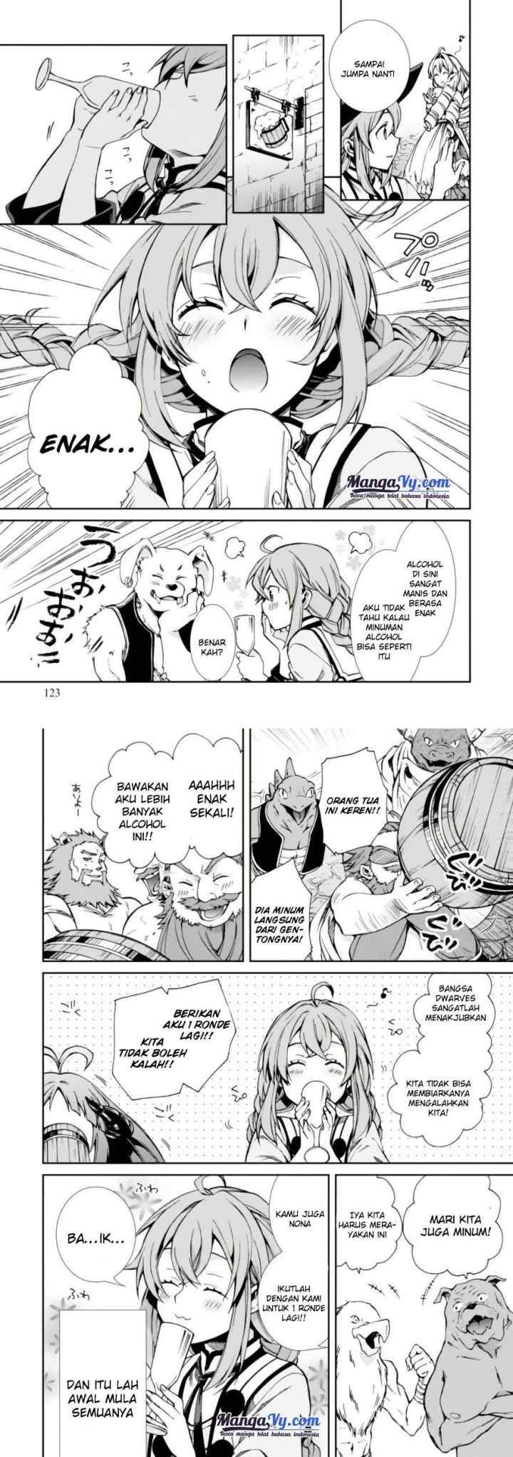 Mushoku Tensei: Isekai Ittara Honki Dasu chapter 42 halaman 4