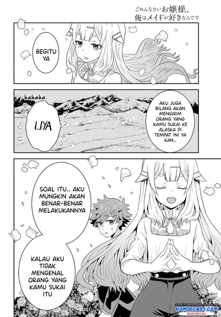 Gomennasai Ojou-sama, Ore wa Maid ga Suki nan desu chapter 3.1 halaman 13