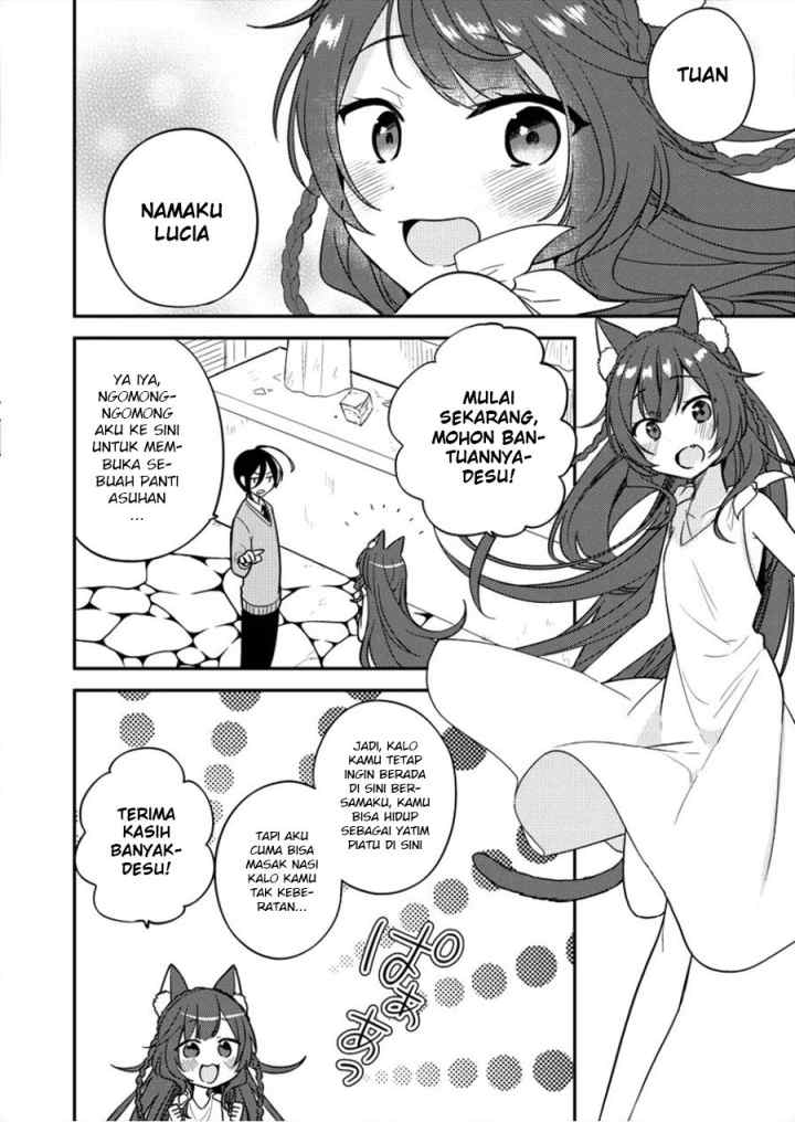 Isekai de Kojiin wo Hiraita kedo, Naze ka Darehitori Sudatou to Shinai Ken chapter 2 halaman 5