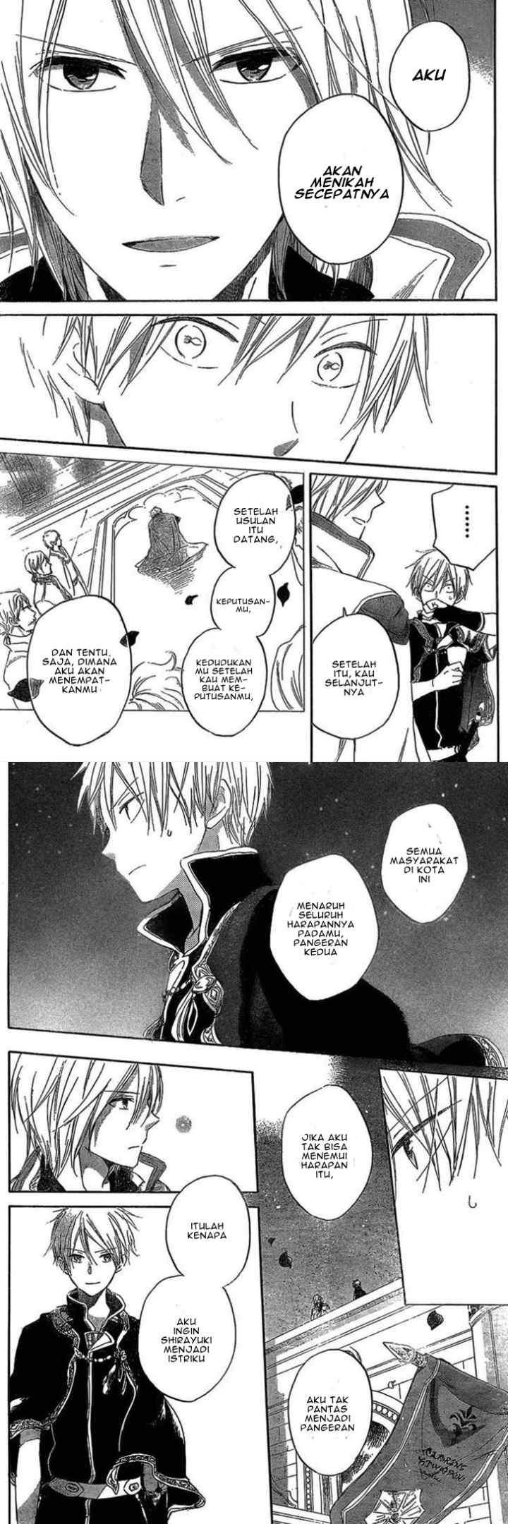 Akagami no Shirayukihime chapter 33 halaman 10