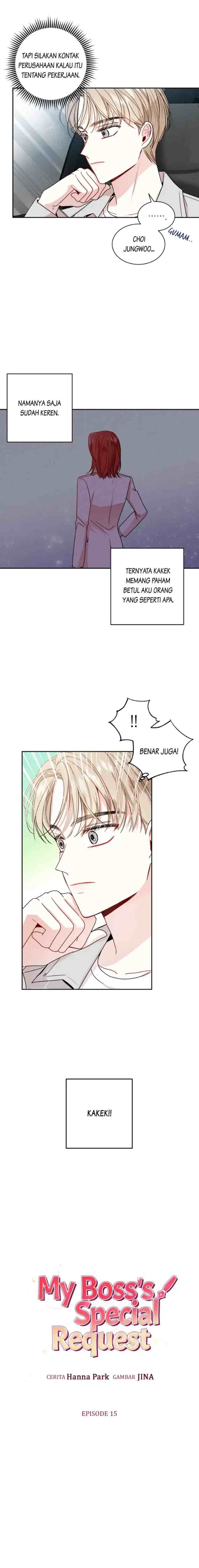 My Boss's Special Request chapter 15 halaman 4