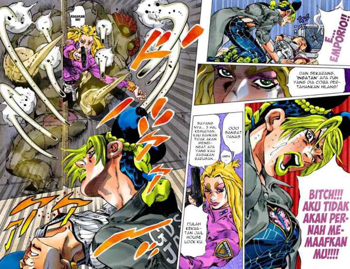 JoJo no Kimyou na Bouken - Stone Ocean chapter 100 halaman 14