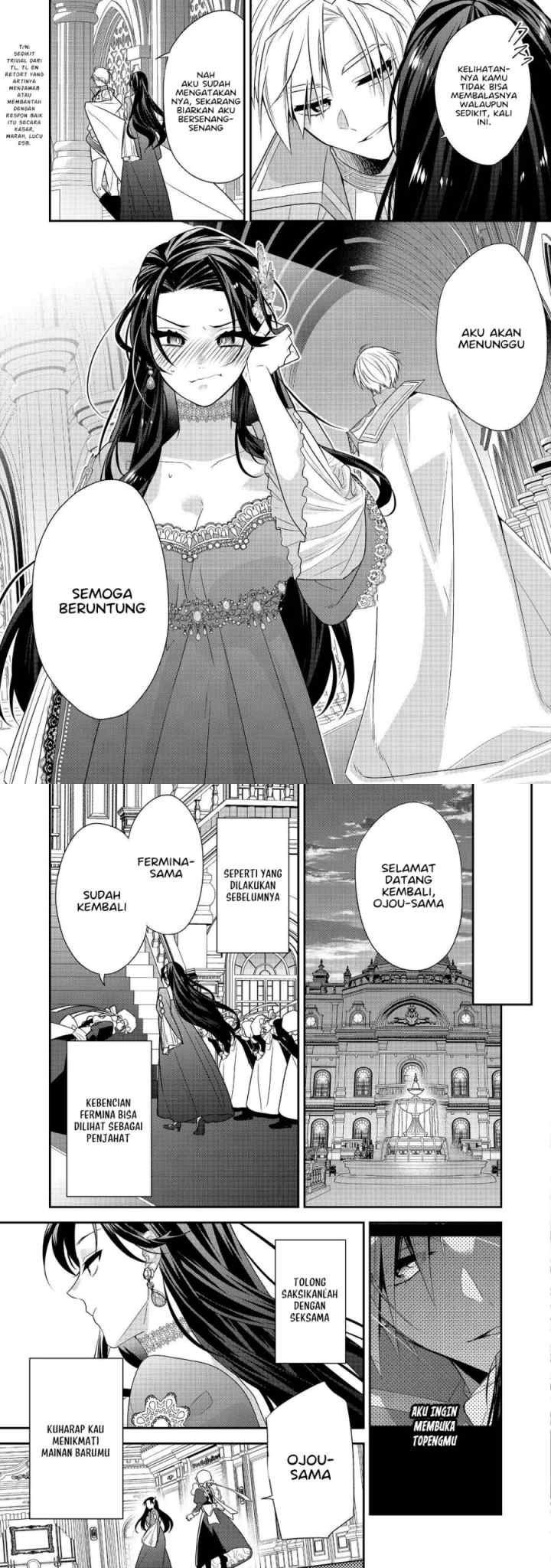 Danzaisareta Akuyaku Reijou wa, Gyakkou shite Kanpeki na Akujo wo Mezasu chapter 5 halaman 19