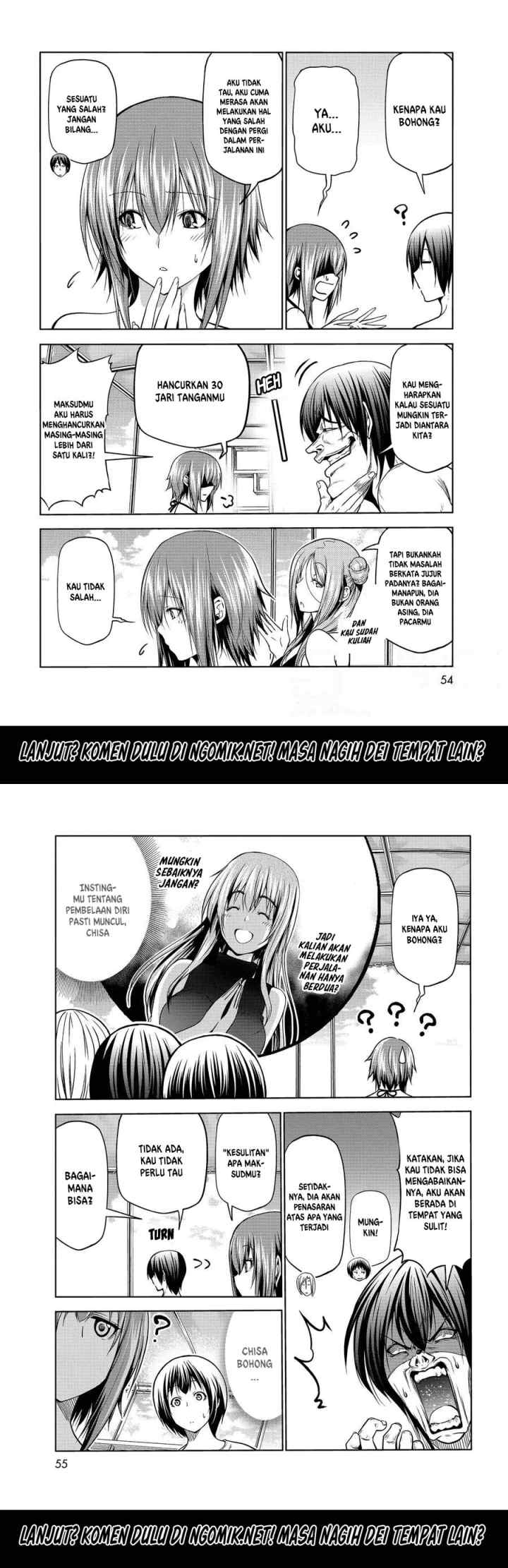 Grand Blue chapter 69.1 halaman 9