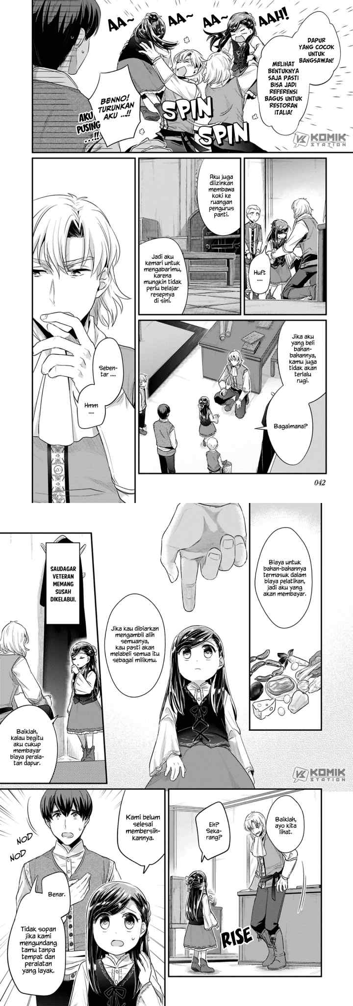 Honzuki no Gekokujou: Part 2 chapter 6 halaman 8