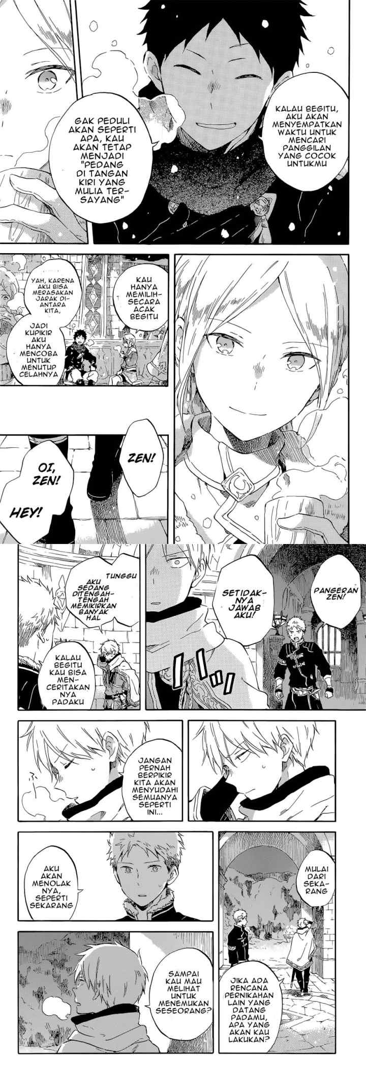 Akagami no Shirayukihime chapter 98 halaman 13