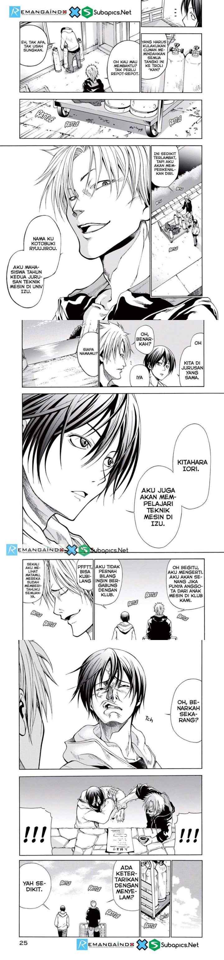 Grand Blue chapter 1 halaman 8