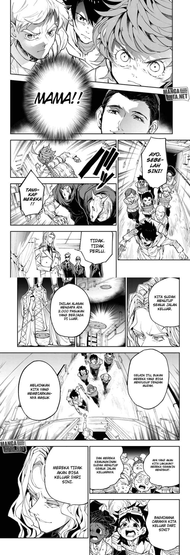 Yakusoku no Neverland chapter 166 halaman 9