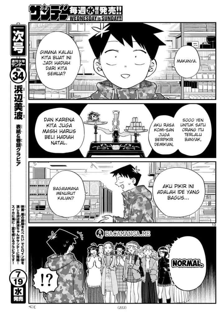 Komi-san wa Komyushou Desu chapter 88 halaman 14