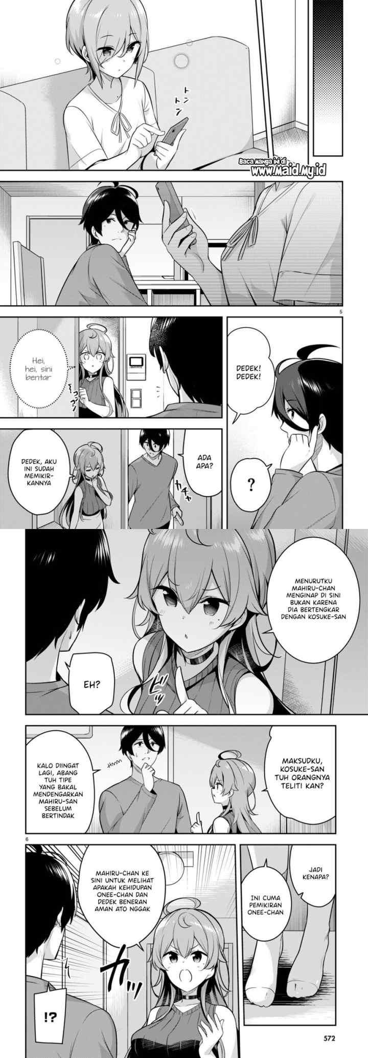 Kyuu ni Ane ga Dekimashite! chapter 7 halaman 4