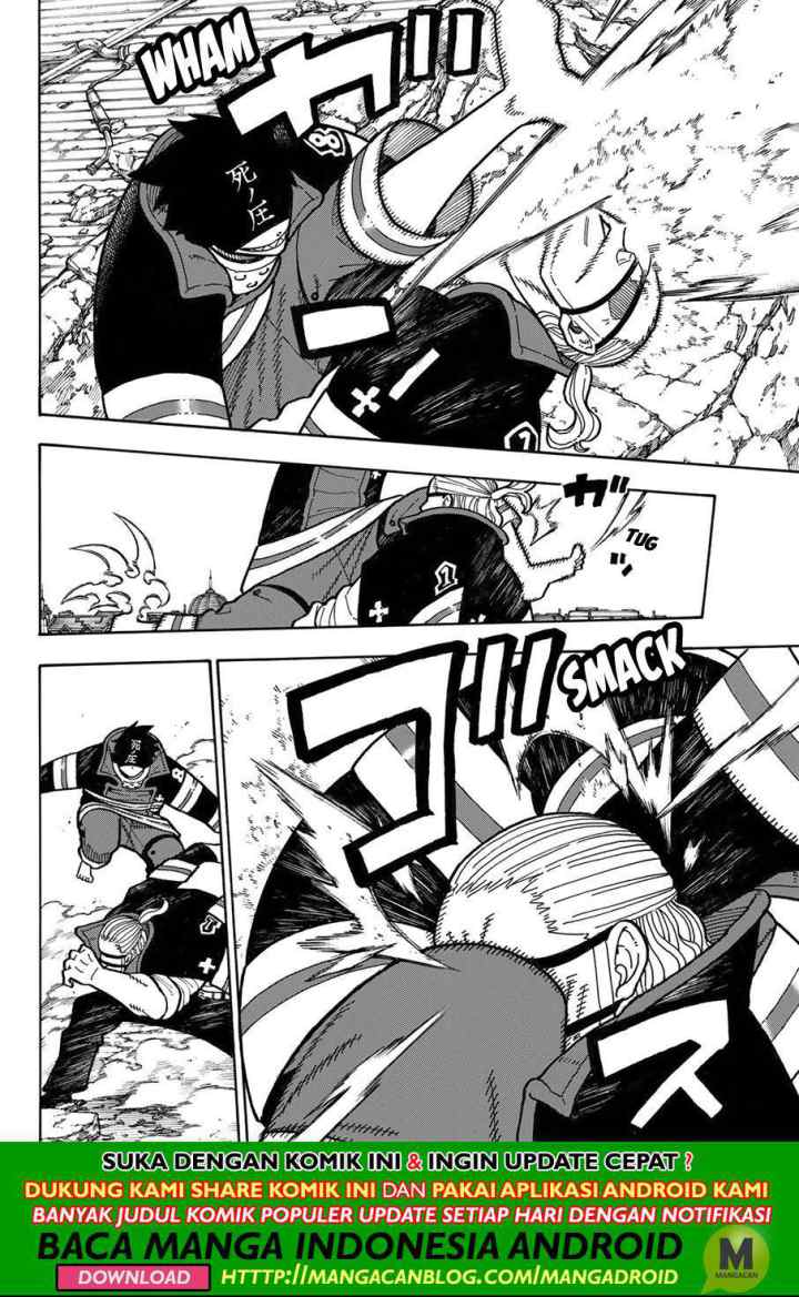 Enen no Shouboutai chapter 182 halaman 10