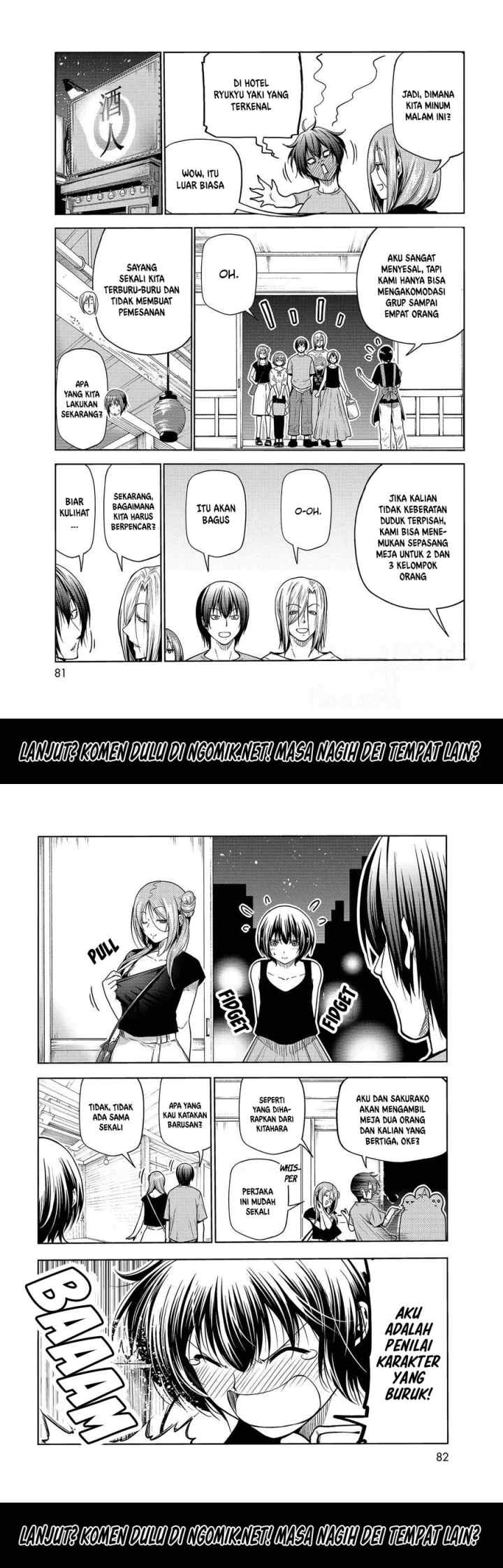 Grand Blue chapter 68.2 halaman 8