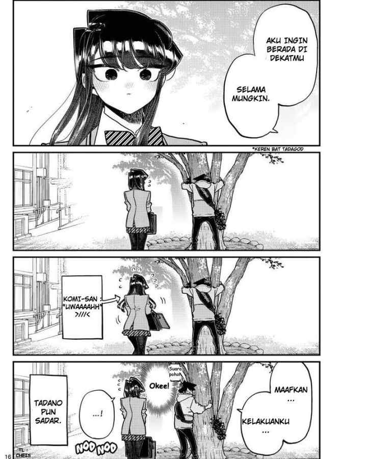 Komi-san wa Komyushou Desu chapter 348 halaman 16