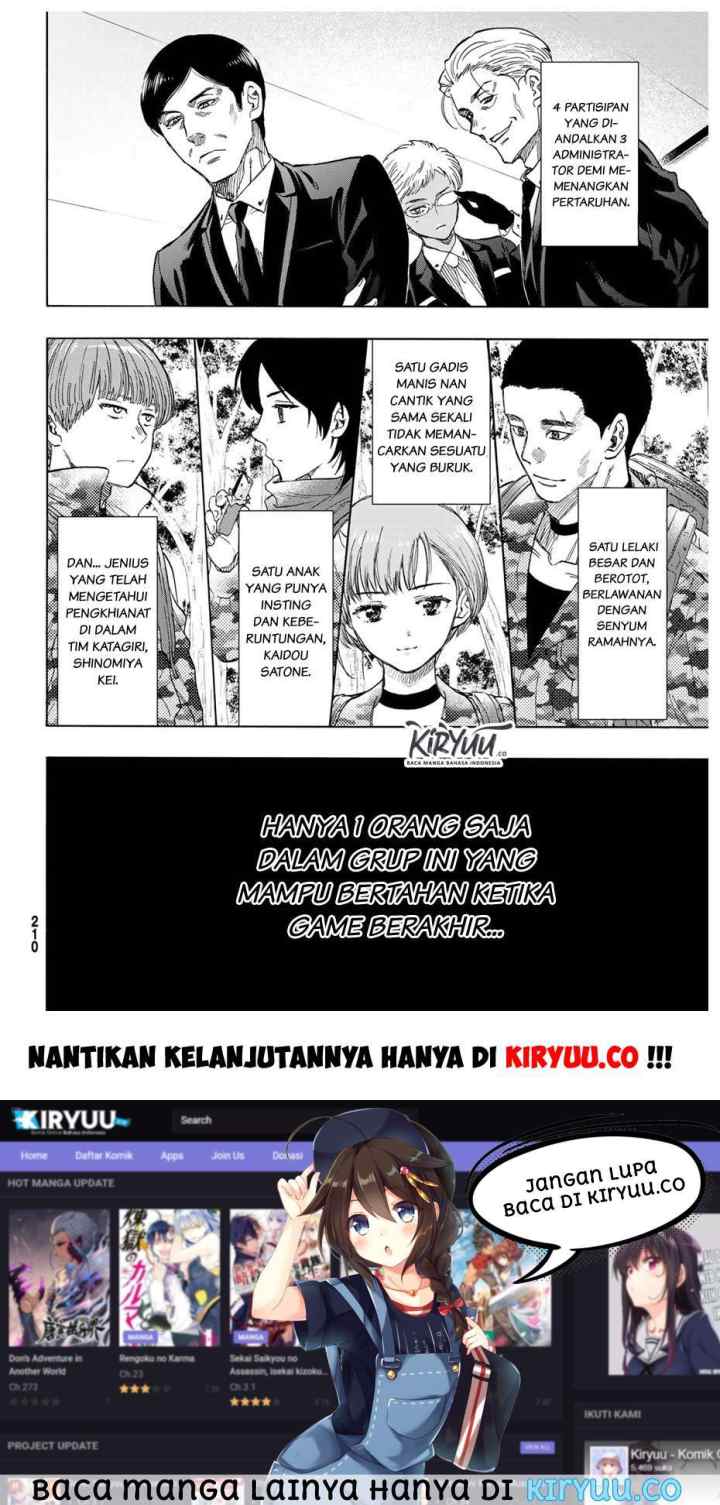 Tomodachi Game chapter 68 halaman 14