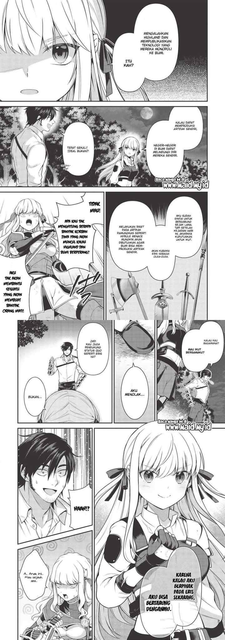 Eiyuu-ou, bu o Kiwameru tame tensei su - Soshite, Sekai Saikyou no Minarai Kishi ♀~ chapter 8.1 halaman 9