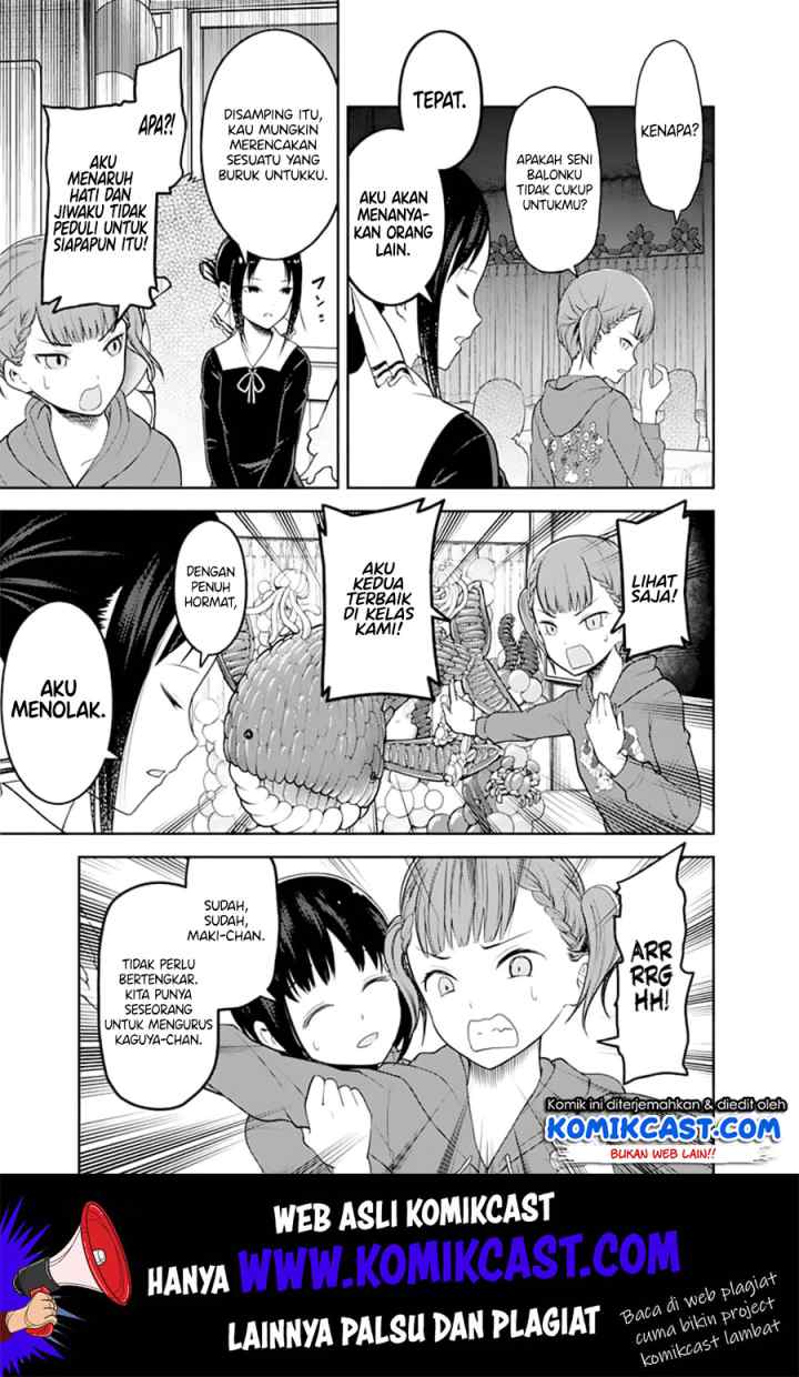 Kaguya-sama wa Kokurasetai: Tensai-tachi no Renai Zunousen chapter 129 halaman 8